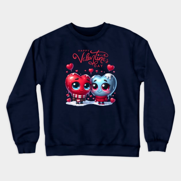 Happy Valentine's Day my love Crewneck Sweatshirt by HaMa-Cr0w